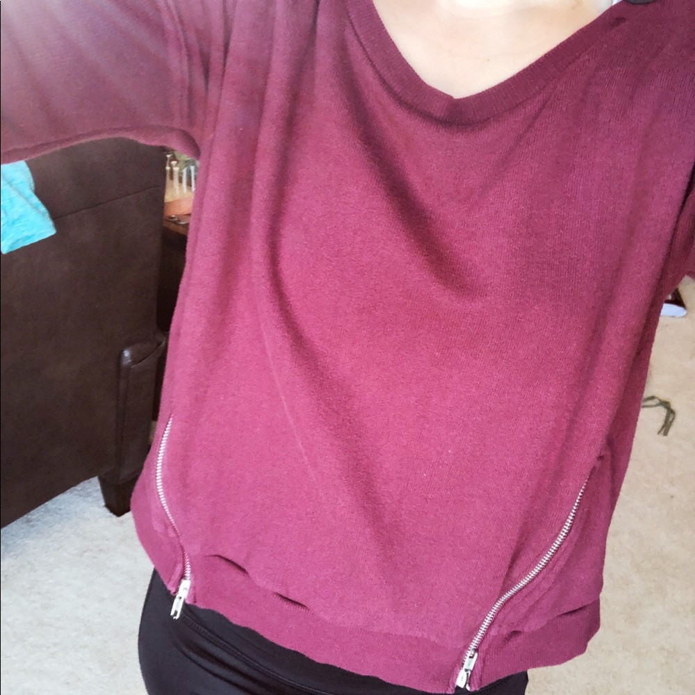 forever 21 zip up top